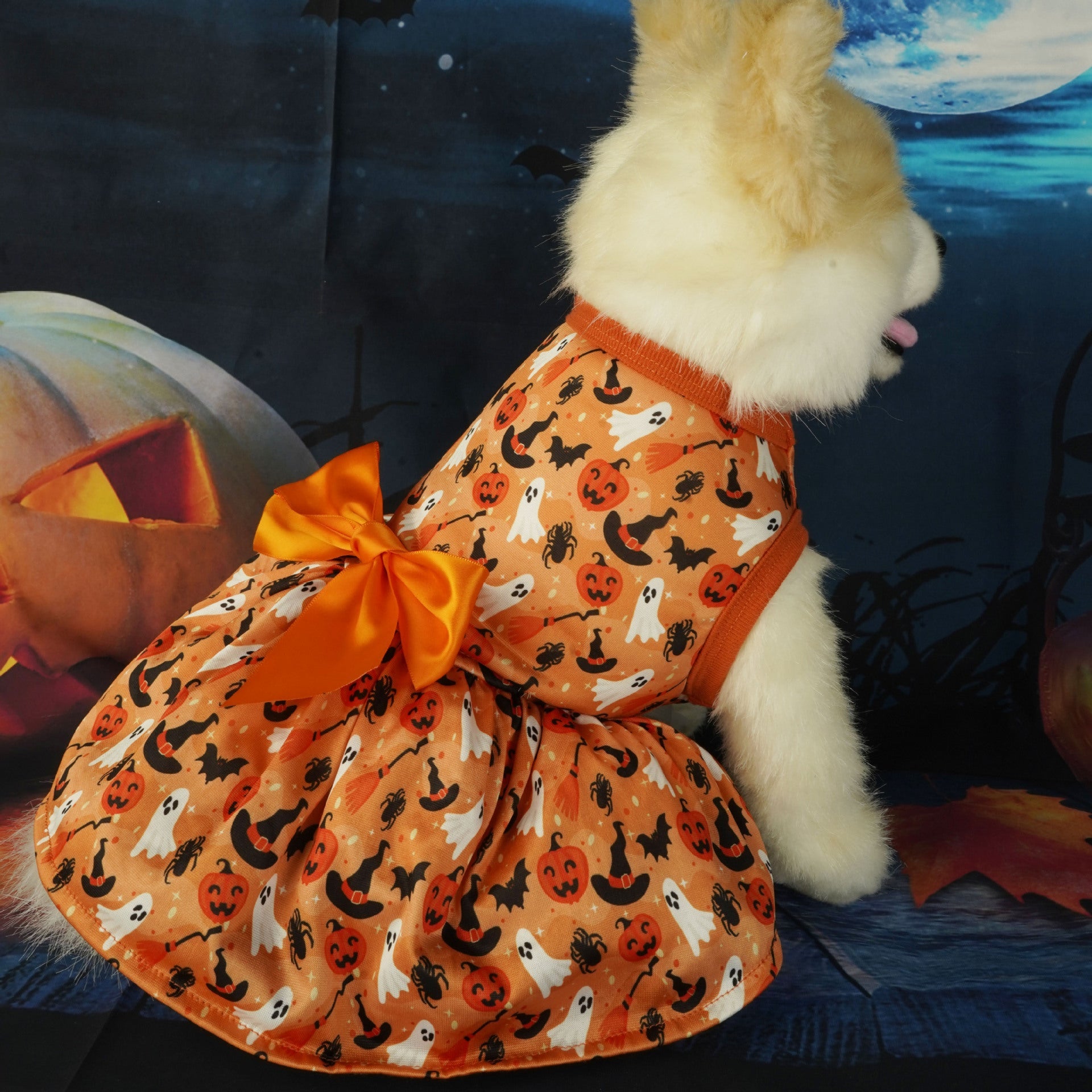 Unleash the Festive Spirit with Our Pet Clothes Halloween Party Dress